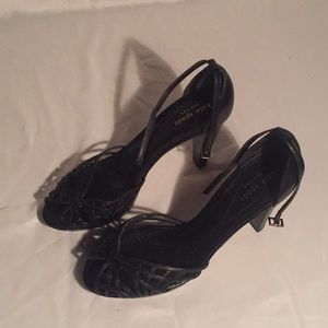 Kate Spade Size 8 1/2”B Black High Heels 👠
